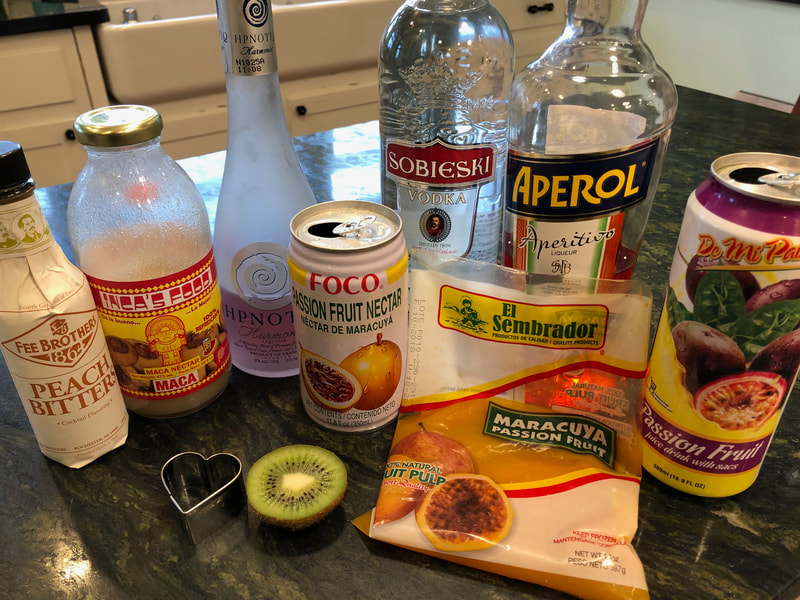 Jealous Heart cocktail - Ingredients