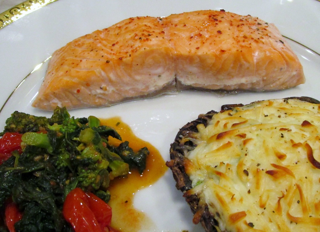 Fish for Dinner: Oven Poached Salmon