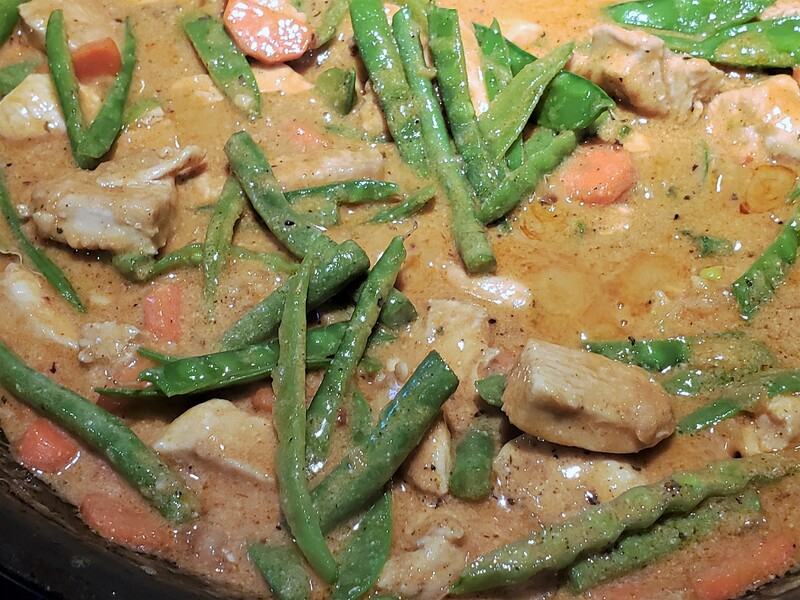 Thai chicken curry
