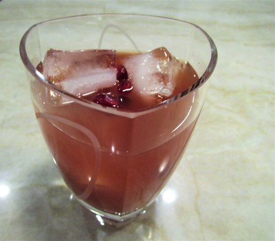Pomegranate Especial cocktail
