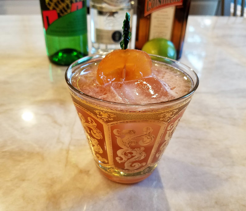 Smokey and the Pear cocktail