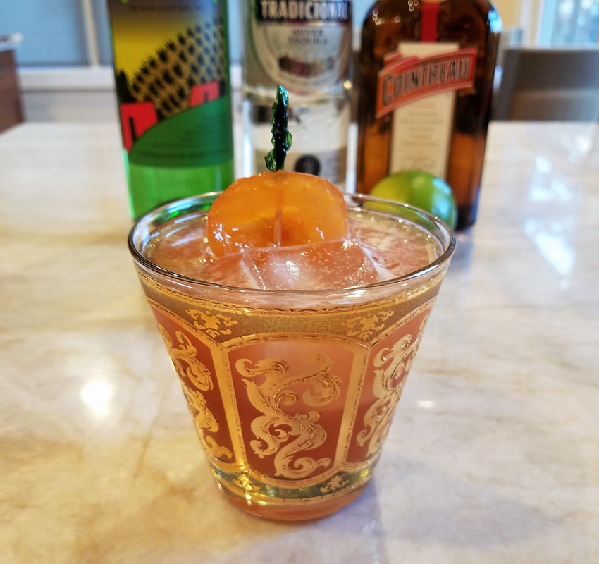 Smokey and the Pear cocktail