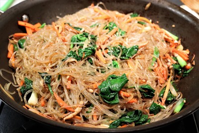 Korean Glass Noodles (Chap Chae)