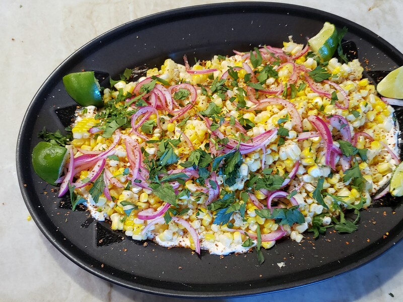 Grilled Corn Salad with Chile and Lime