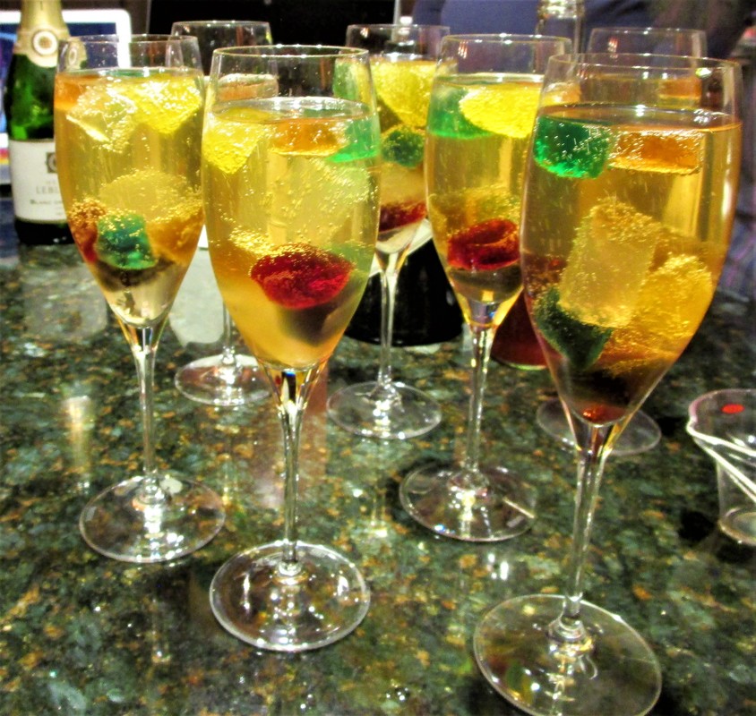Cubist Cocktails with Liqueur Jelly Shots