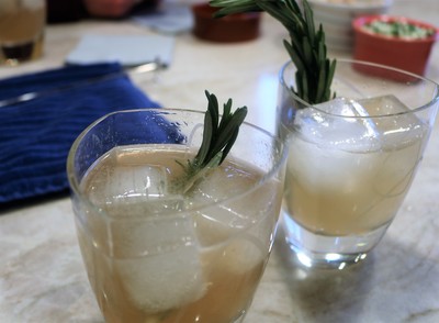 Lemon Rhubarb Cocktail