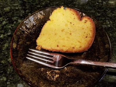 Harvey Wallbanger Bundt Cake - A slice to eat
