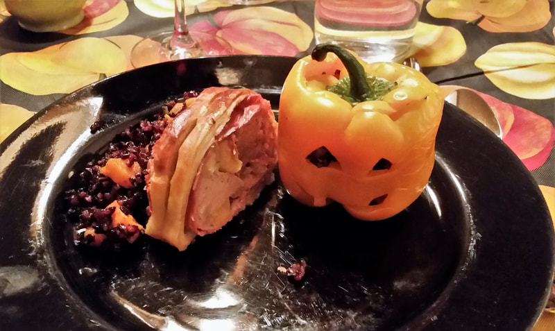 The Foodies Scare Themselves Silly - Halloween themed dinner