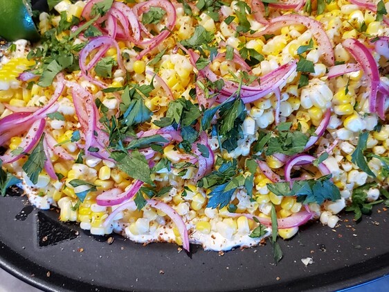 Grilled Corn Salad with Chile and Lime