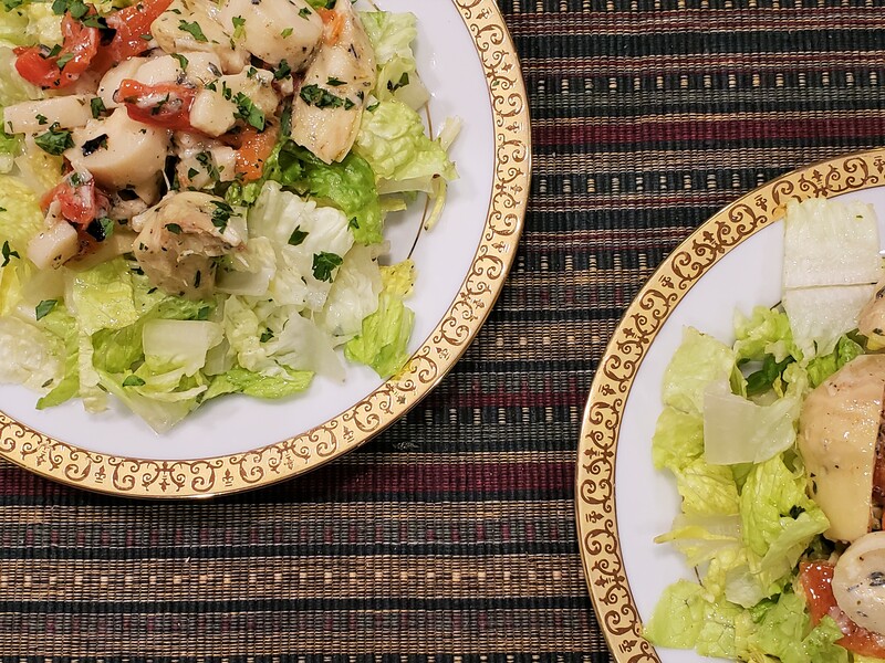 Eat Your Hearts Out - Plate the salads